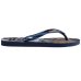 Chinelo Havaianas Slim Warner Feminino - Azul e Amarelo