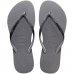 Chinelo Havaianas Slim Sparkle Glitter Feminino - Cinza