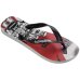 Chinelo Havaianas Star Wars Masculino - Preto e Vermelho