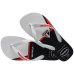 Chinelo Havaianas Top Times São Paulo FC Masculino - Branco e Preto