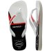 Chinelo Havaianas Top Times São Paulo FC Masculino - Branco e Preto