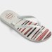 Chinelo Havaianas Top Basic Masculino - Branco e Vermelho