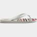 Chinelo Havaianas Top Basic Masculino - Branco e Vermelho