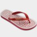 Chinelo Havaianas Top Bordado Flor Feminino - Branco e Vermelho