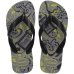 Chinelo Infantil Havaianas Top Athletic Kids - Cinza e Preto