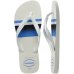 Chinelo Havaianas Top Basic Masculino - Branco e Azul