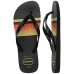 Chinelo Havaianas Top Basic Masculino - Preto e Amarelo