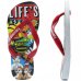Chinelo Havaianas Top Disney Clássico - Branco e Vermelho
