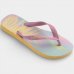 Chinelo Havaianas Top Fashion Feminino - Amarelo e Rosa