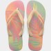 Chinelo Havaianas Top Fashion Feminino - Laranja e Rosa
