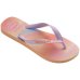 Chinelo Havaianas Top Fashion Feminino - Lilás e Laranja