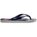 Chinelo Havaianas Top Fortnite Masculino - Roxo e Branco