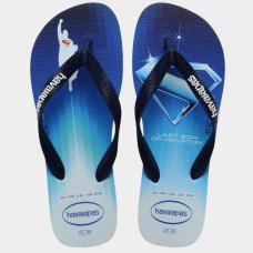 Chinelo Havaianas Top Heróis DC - Azul e Branco
