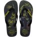 Chinelo Havaianas Top Heróis DC - Preto e Amarelo