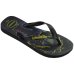Chinelo Havaianas Top Heróis DC - Preto e Amarelo