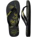 Chinelo Havaianas Top Heróis DC - Preto e Amarelo