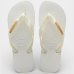 Chinelo Havaianas Top Logo Metallic - Branco