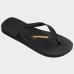 Chinelo Havaianas Top Logo Metallic - Preto