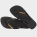 Chinelo Havaianas Top Logo Metallic - Preto