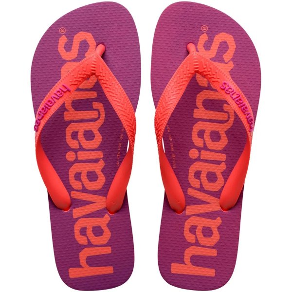 Chinelo Havaianas Top Logomania 2 - Salmão