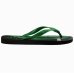 Chinelo Havaianas Top Marvel Logomania Menino - Preto e Verde