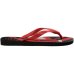 Chinelo Havaianas Top Marvel Logomania Menino - Preto e Vermelho