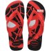 Chinelo Havaianas Top Marvel Logomania Menino - Preto e Vermelho