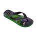 Chinelo Infantil Havaianas Top Marvel Classics - Verde e Preto