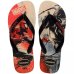 Chinelo Havaianas Top Marvel Classics - Bege e Vermelho