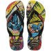 Chinelo Havaianas Top Marvel Classics - Preto e Vermelho