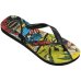 Chinelo Havaianas Top Marvel Classics - Preto e Vermelho