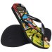 Chinelo Havaianas Top Marvel Classics - Preto e Vermelho