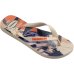 Chinelo Havaianas Top Naruto Masculino - Areia