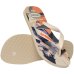 Chinelo Havaianas Top Naruto Masculino - Areia