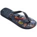 Chinelo Havaianas Top Naruto Masculino - Cinza