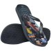 Chinelo Havaianas Top Naruto Masculino - Cinza