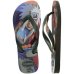 Chinelo Havaianas Top Naruto Masculino - Verde