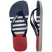 Chinelo Havaianas Top Nautical - Azul e Vermelho