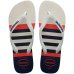 Chinelo Havaianas Top Nautical - Branco e Marinho