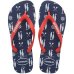 Chinelo Havaianas Top Nautical - Marinho e Vermelho