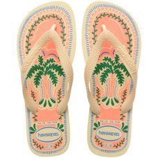 Chinelo Havaianas Top Summer Vibes Feminino - Creme