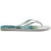 Chinelo Havaianas Top Surfer Masculino - Branco e Azul Claro