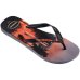 Chinelo Havaianas Top Surfer Masculino - Preto e Laranja