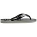 Chinelo Havaianas Top Times Atlético Masculino - Preto e Branco