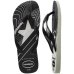 Chinelo Havaianas Top Times Botafogo Masculino - Preto e Branco
