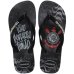 Chinelo Havaianas Top Times Corinthians Masculino - Preto e Branco