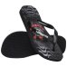 Chinelo Havaianas Top Times Corinthians Masculino - Preto e Branco