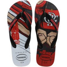 Chinelo Havaianas Top Times Flamengo Masculino - Vermelho e Preto