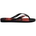 Chinelo Havaianas Top Times Flamengo - Preto e Vermelho
