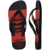 Chinelo Havaianas Top Times Flamengo - Preto e Vermelho
